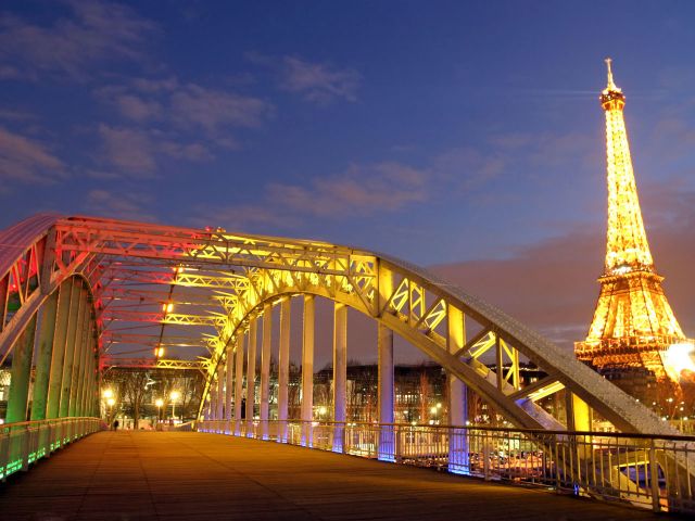 France - Eiffel Tower -the symbol of Paris