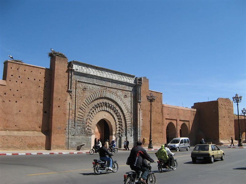 Morocco - Marrakech Bab Agnaou Gate in Morocco
