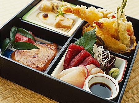 Japan - Traditional Japanese meal