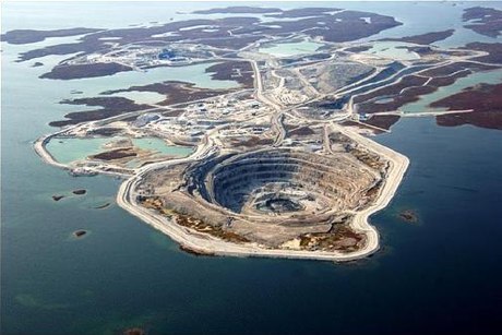 The Diavik Diamond Mine, Canada  - Overview of The Diavik Diamond Mine