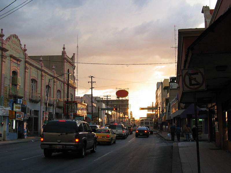Juarez in Mexico - Juarez view by night