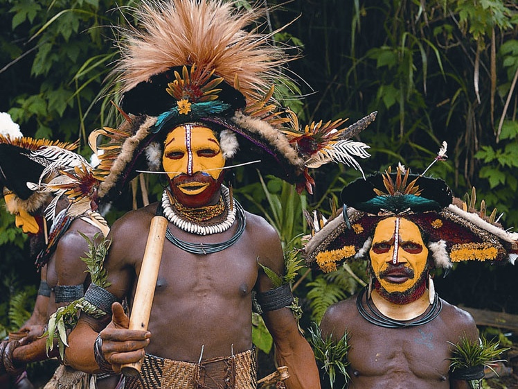 Papua New Guinea - Papua New Guinea locals