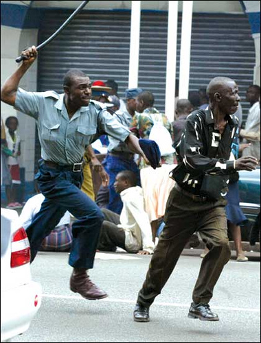 Zimbabwe - Zimbabwe police violence