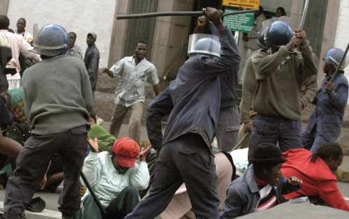 Zimbabwe - Zimbabwe violence