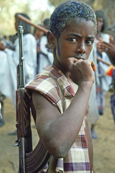 Sudan - Child soldier in Sudan