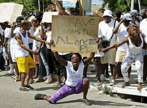 Jamaica - Jamaica demonstration