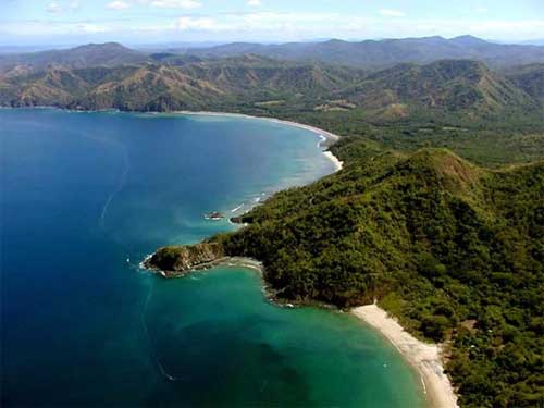 Costa Rica Country - Aerial view of Costa Rica