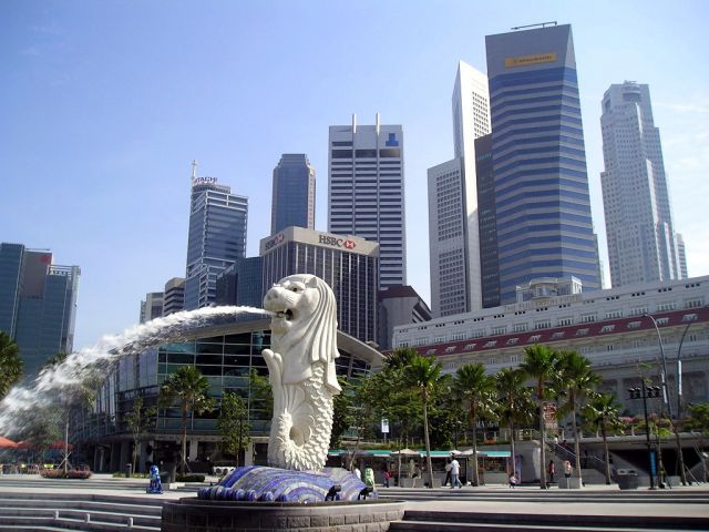 Singapore - View of Singapore