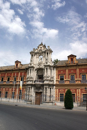 San Telmo Palace - San Telmo Palace facade