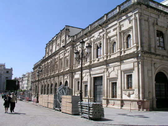 Sevilla City Hall - Sevilla City Hall side view