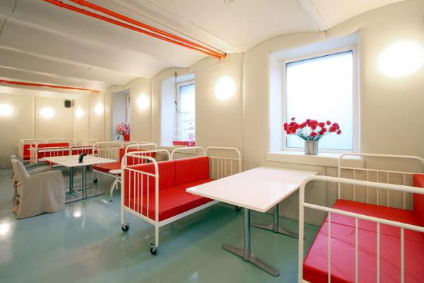 Hospital Restaurant in Latvia - Dining space at Hospital Restaurant