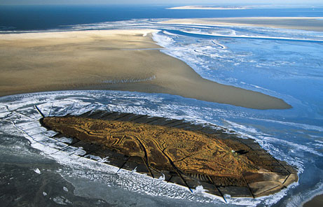 Wadden Sea - Aerial view
