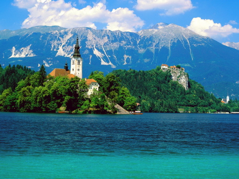 Lake Bled in Slovenia - Excellent scenery