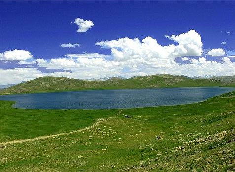 Sheosar Lake in Pakistan - Lake view