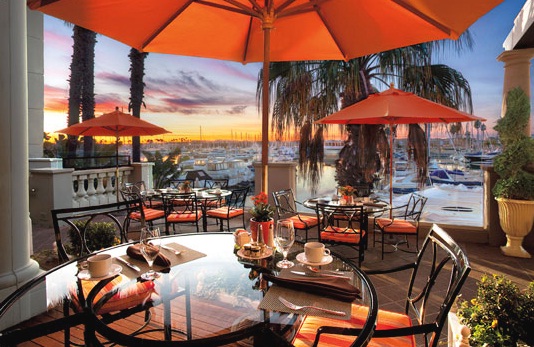 The Ritz-Carlton, Marina del Rey - Dining alfresco