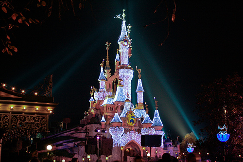 Disneyland, Paris - Disneyland at night