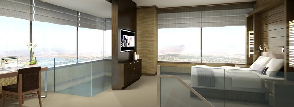 Vdara Hotel & Spa at CityCenter - Penthouse Suite view