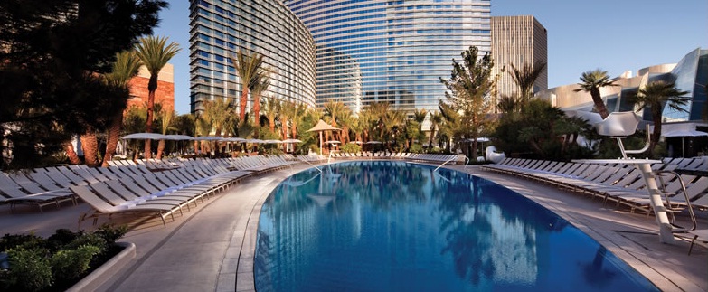 ARIA Resort & Casino at CityCenter - Pool view