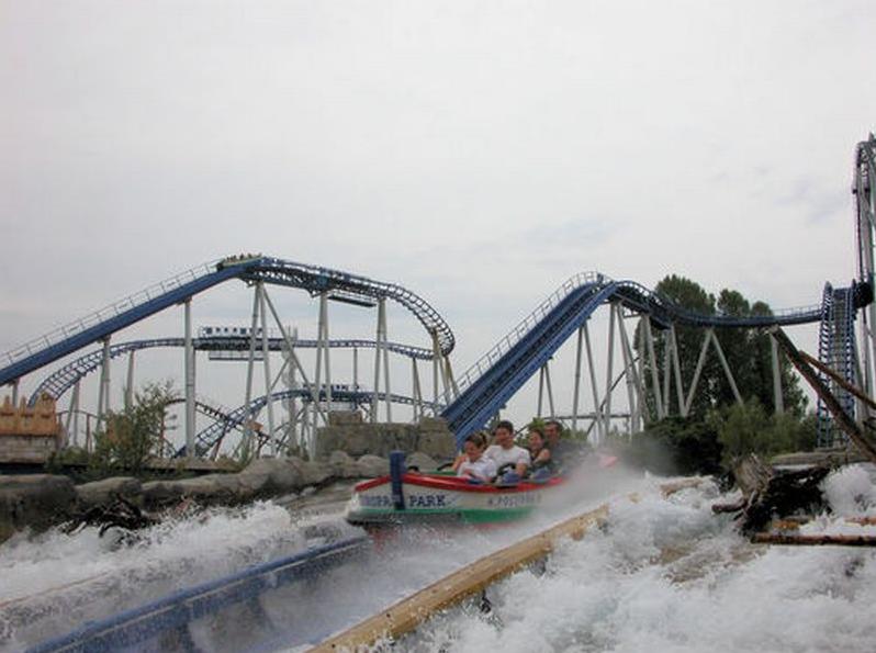 Europa Park, Baden Wuerttemberg, Germany - The water rides