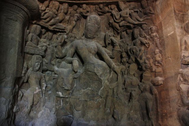 Elephanta Caves in Mumbai - Shiva at Elephanta Caves