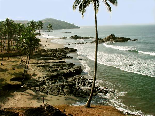 Beaches of Goa - Beautiful natural setting