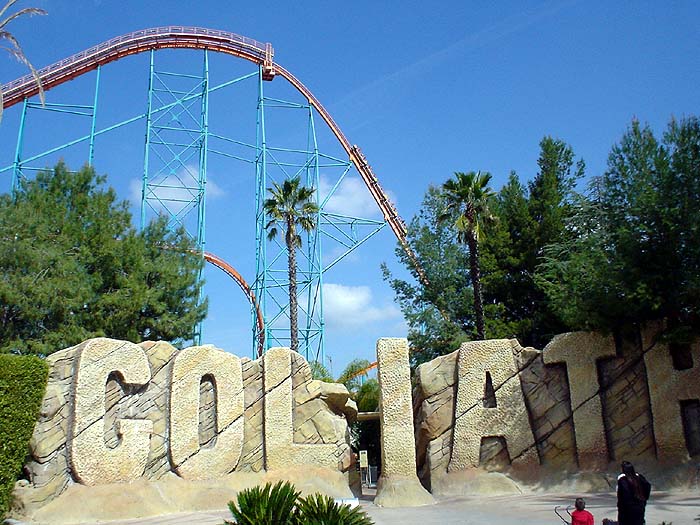 Six Flags Magic Mountain, California  - Goliath