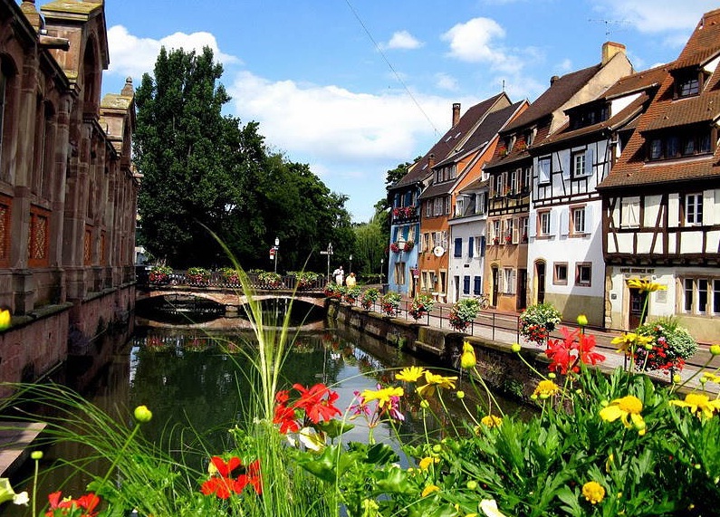 Colmar in France - Picturesque view