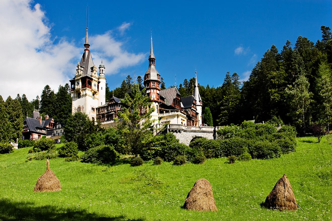 Transylvania in Romania - Peles Castle