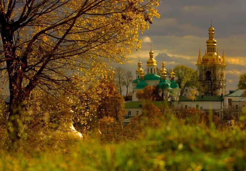Kiev-Pechersk Lavra - Beautiful landscape