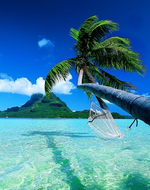 Bora Bora in French Polynesia - Stunning natural setting