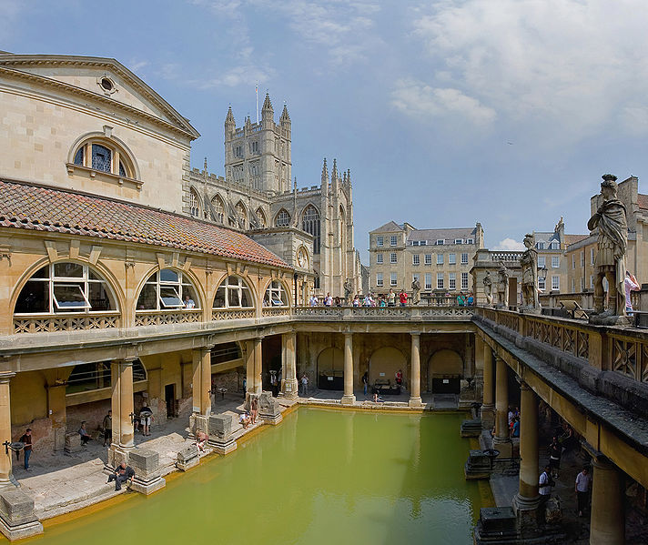 The Roman Baths - General view