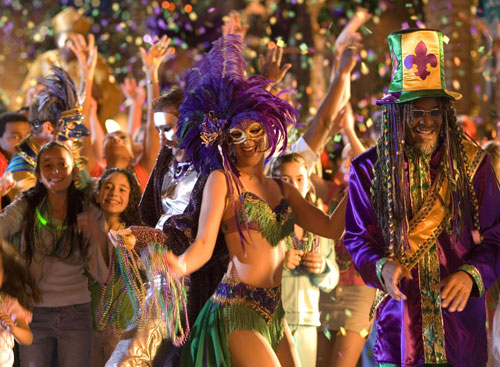 Mardi Gras in USA - Great atmosphere