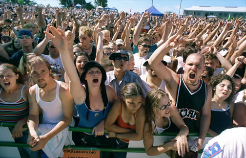 summerfest smile. individual person.