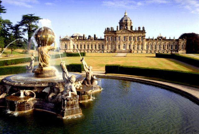 Castle Howard, England - Beautiful view of the castle