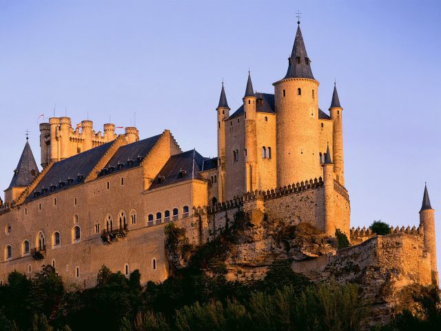 Segovia Castle, Spain - General view of the castle