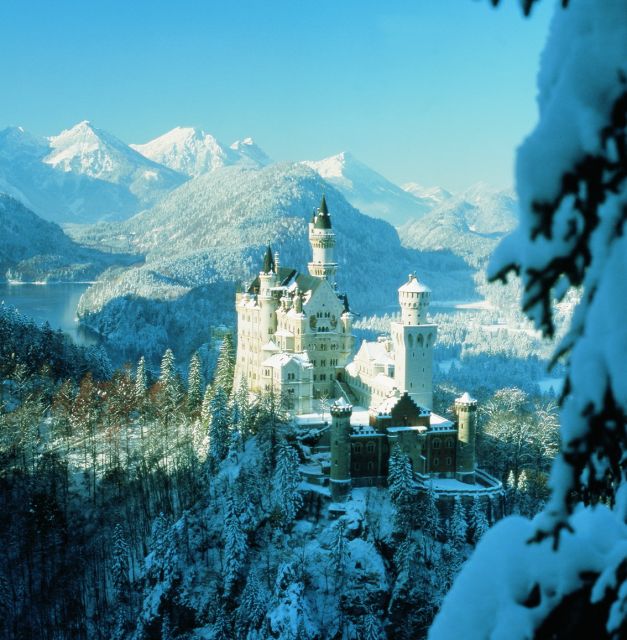 Neuschwanstein Castle, Germany - Wintertime