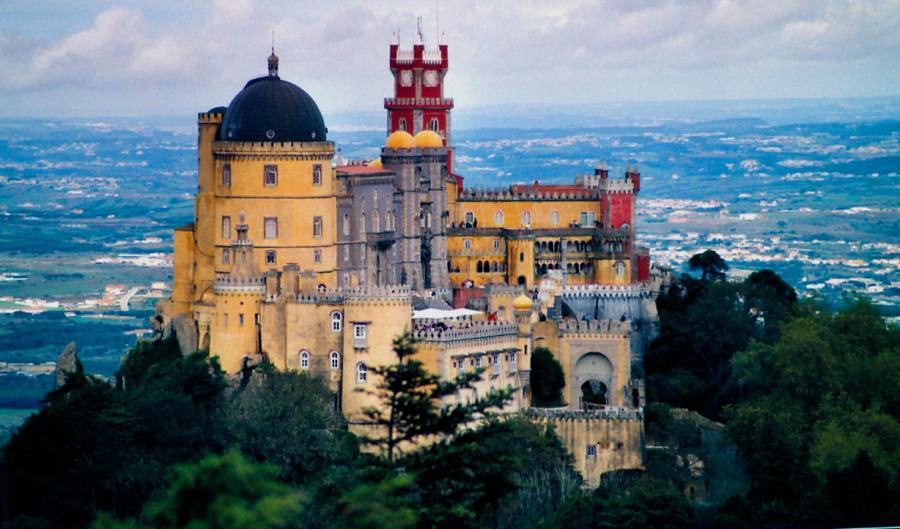 Palacio da Pena, Portugal - General view of the castle