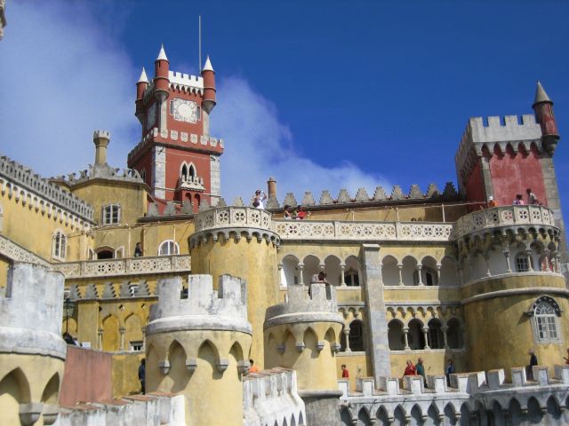 Palacio da Pena, Portugal - The towers of the castle
