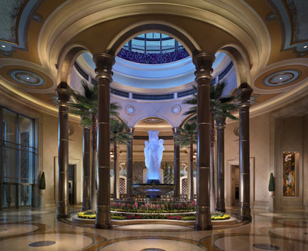 The Palazzo Resort in Las Vegas, USA - Inside view 