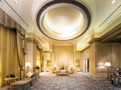 Emirates Palace Hotel in Abu Dhabi, United Arab Emirates - Definition of charm and splendour