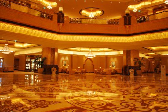 Emirates Palace Hotel In Abu Dhabi United Arab Emirates