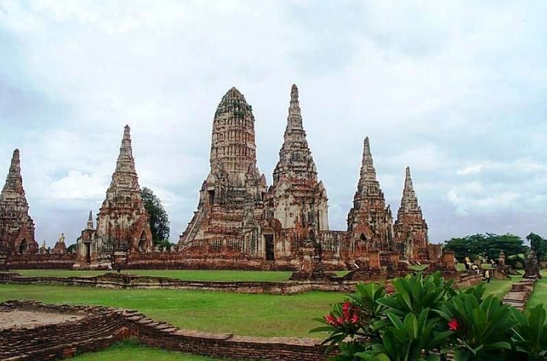 Ayutthaya in Thailand - General view