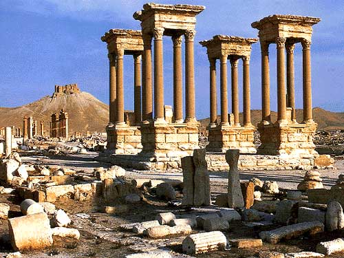 Palmyra in Syria  - Ancient ruins