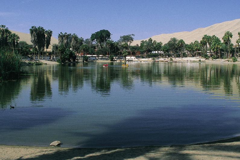 Huacachina in Peru - Picturesque view