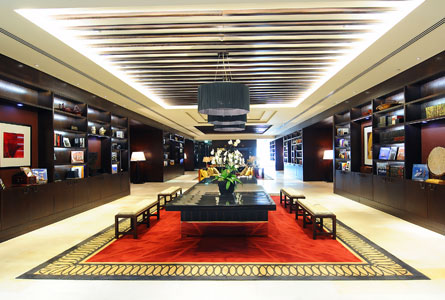 The Raffles Hotel Dubai - Library view