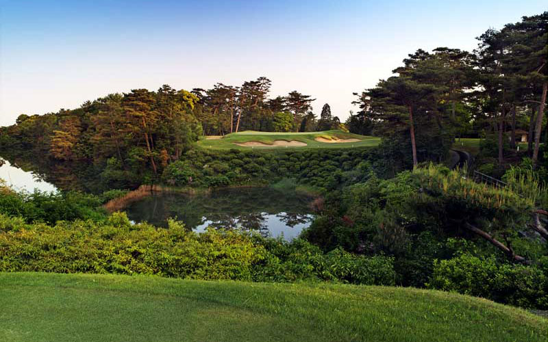 Hirono Golf Course - Ideal setting
