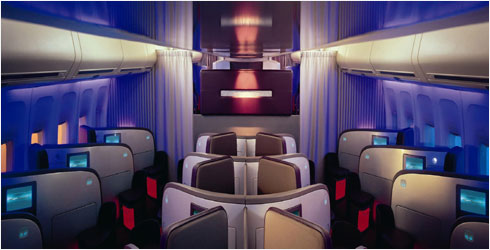 Virgin Atlantic - Inside view