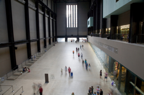 Tate Modern Bankside in London, United Kingdom - Inside view