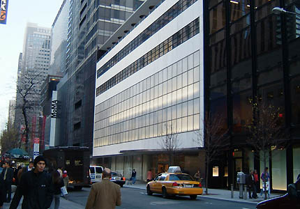 Museum of Modern Art in New York, USA - External view