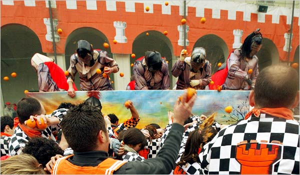 Ivrea Orange Festival - Orange battle